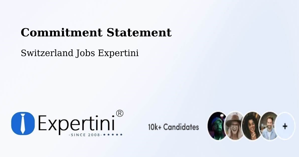 Corporate Commitment – Lotzwil - Switzerland Jobs Expertini